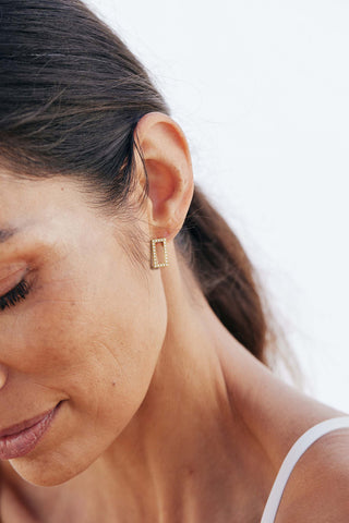 Signature Rectangle II Earrings