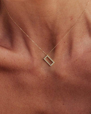 Signature Rectangle III Necklace